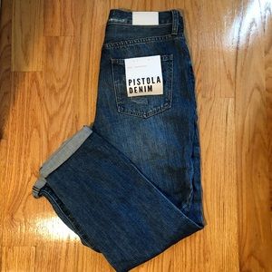 Pistola Presley High-Waisted Boyfriend Jeans